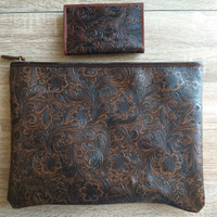 Borsa a busta e portafoglio Charro vintage anni 80