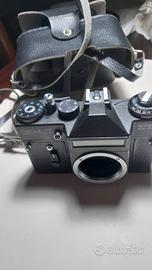 macchina fot.ZENIT ET obb.helios 58  -44 e flash o