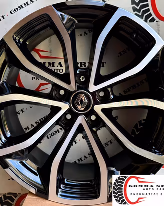 4 CERCHI IN LEGA RAGGIO 18 RENAULT KADJAR KOLEOS