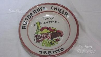 Piatto del buon ricordo ristorante chiesa