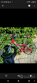 Bici VERO alluminio 20' 6-10 anni ammortizzata bmx