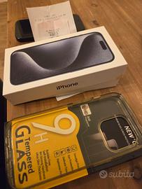 iPhone 15 pro blu 128gb