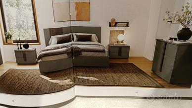 Camera da letto ancora imballata 