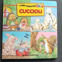 Libro bambini neonati finestrelle : cuccioli Dami