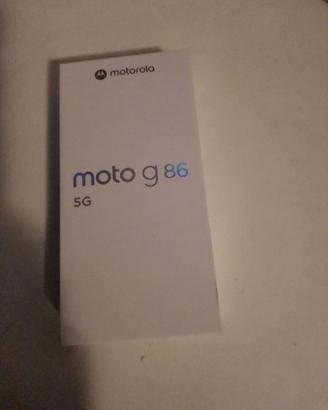Motorola G 86 5g nuovo ancora in scatola 8GB+256GB