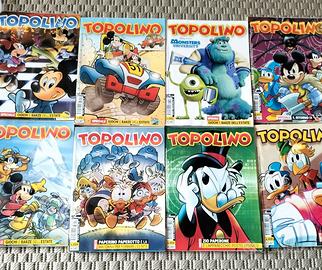 set di 8 fumetti Topolino libretto