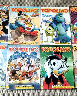 set di 8 fumetti Topolino libretto