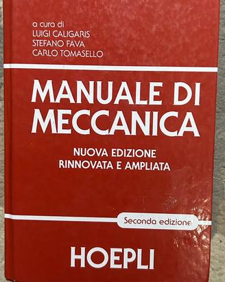 Manuale di meccanica Hoepli