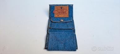 Portafoglio Vintage Originale Levi's 501 in Jeans