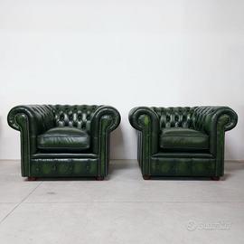 Poltrone chesterfield club...  chester nuove