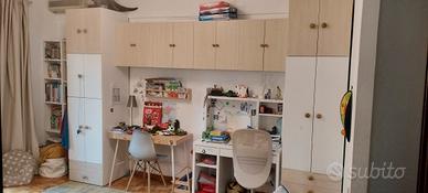 Parete armadio per cameretta Ikea 