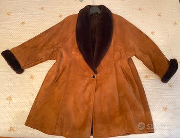 Giaccone donna Montone sherling tg. 40 (S)