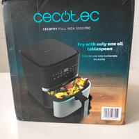 Cecotec Friggitrice ad Aria Cecofry Full Inox 5500