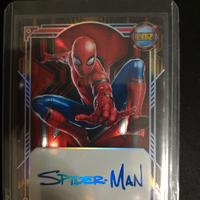 spiderman signature trading card Marvel disney 