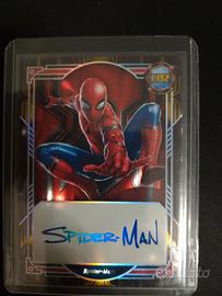 spiderman signature trading card Marvel disney 