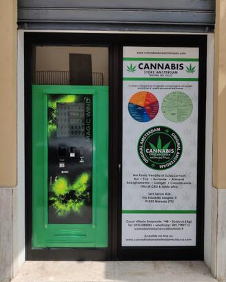 Cannabis shop h24 Attività commerciale Mazara