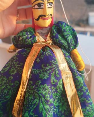 Marionetta indiana seta doppia