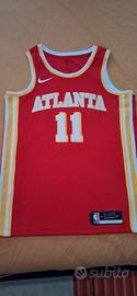 Canotta nba originale Atlanta hawks Trae Young