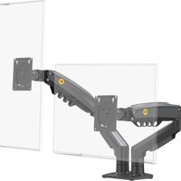 Ergosolid Supporto da scrivania per 2 Monitor
