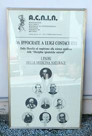 Stampa commemorativa originale dell'A.C.N.I.M.