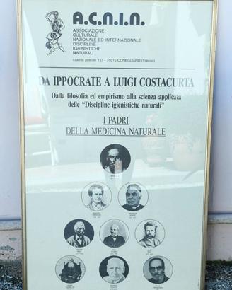 Stampa commemorativa originale dell'A.C.N.I.M.