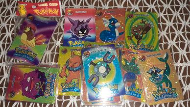 Set 36 Laser Card Pokemon carte vintage deck 1999