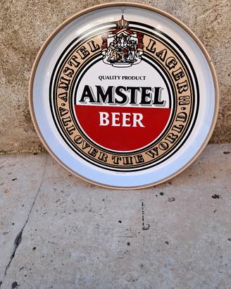 Vassoio Vintage Amstel Beer – Originale anni 90