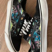 Vans Old Skool Cosmic Glow, Black/True White.
