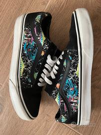 Vans Old Skool Cosmic Glow, Black/True White.