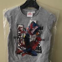 maglietta marvel spiderman bambino 6-7 anni