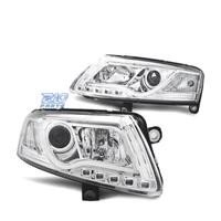 FARI XENON AUDI A6 4F 04-08 LUCE DIURNA REAL TUBE 