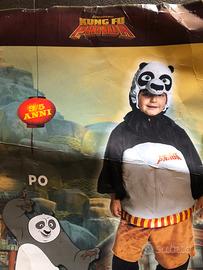 Abito carnevale kung fu panda 3-5 anni