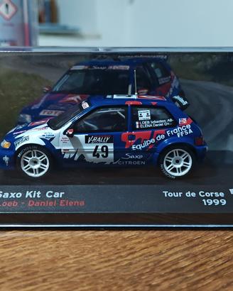 Citroen Saxo Kit s1600 WRC Tour de corse 1999 Loeb