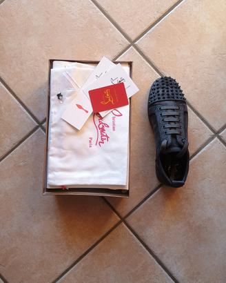 Louboutin Louis junior Spike gray