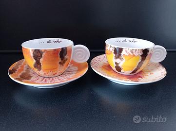 Set 2 tazze colazione THUN Maja con piattino