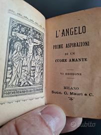 Mini libro ecclesiastico del 1897