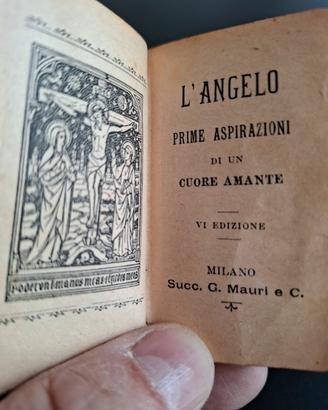 Mini libro ecclesiastico del 1897