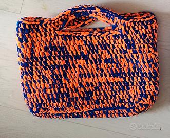 borsa uncinetto fatta a mano 