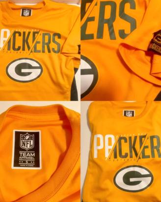 GREEN BAY PACKERS FOOTBALL NFL SHIRT SIZe s-m