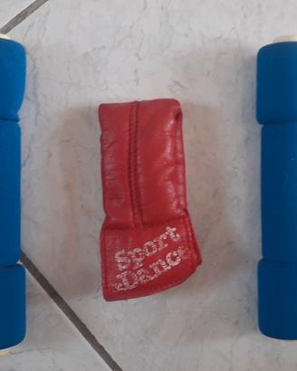 3 pesi da 500gr per fitness 