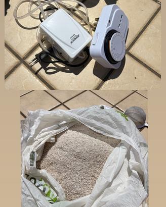 Ghiaia e accessori per acquario