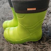 Stivali da pioggia per bambini Nordman, verde, num