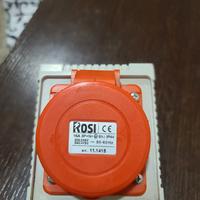 Presa industriale da parete, 380V, 3P+N+T, 16A