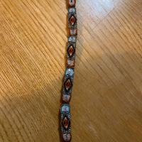 Bracciale vintage in micromosaico italiano