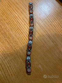 Bracciale vintage in micromosaico italiano