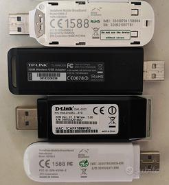 n° 4 Chiavette Modem USB