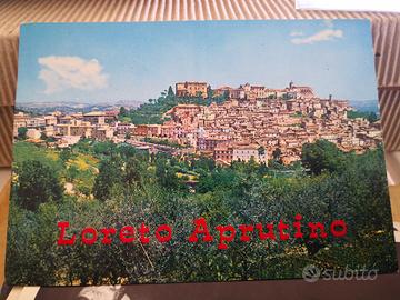Cartolina loreto aprutino - panorama