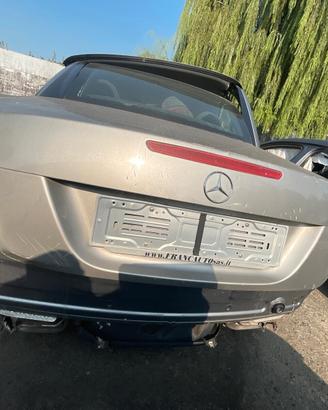 POSTERIORE MERCEDES SLK R171 2010 PER RICAMBI