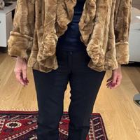 GIACCA CORTA DI VISONE RASATO