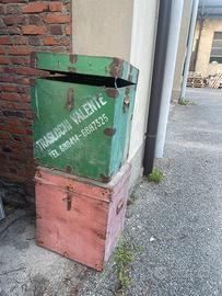bauli/casse vintage in legno